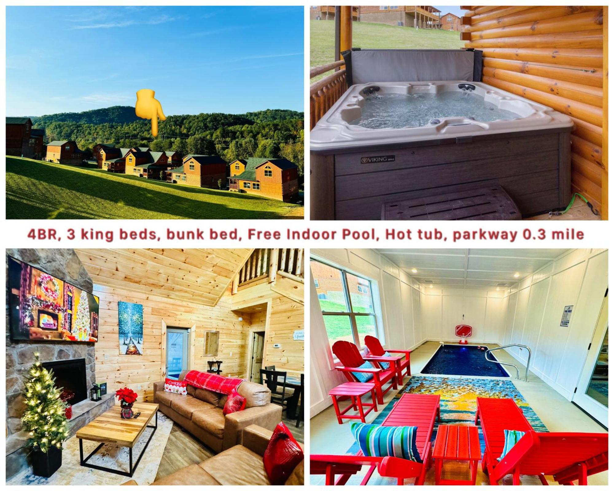 비둘기 포지 New! Indoor Pool/Ps 5/Hot Tub/Parkway 빌라 외부 사진